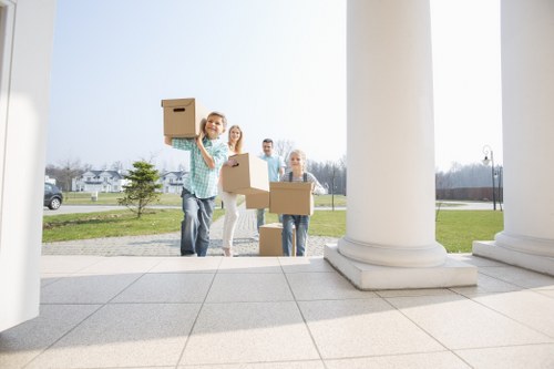 Secure and well-managed storage facility with safety measures in place