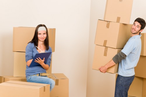 Local van service handling a small office or business move near Harrowonthehill